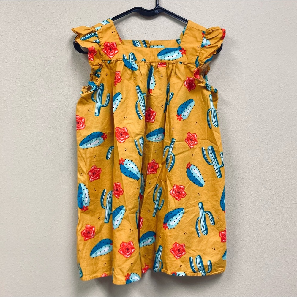 Wrangler Mustard Yellow Cactus Top, Sz LG